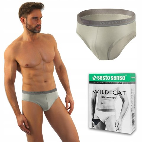 Slipy męskie SESTO SENSO WILD CAT - XL