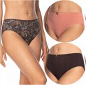 Majtki damskie FIGI bikini 3-PAK LAMA 120BI-69 XXL