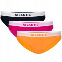 Figi damskie 3 PARY bikini ATLANTIC 3LP-178 - L