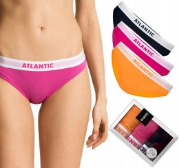 Figi damskie 3 PARY bikini ATLANTIC 3LP-178 - M