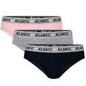 Figi damskie 3 PARY hipster ATLANTIC 3LP-177 - L