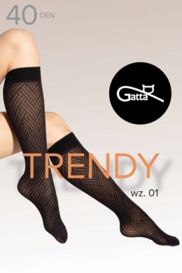 GATTA TRENDYLINE KNEE SOCKS 40 - PODKOLANÓWKI 01