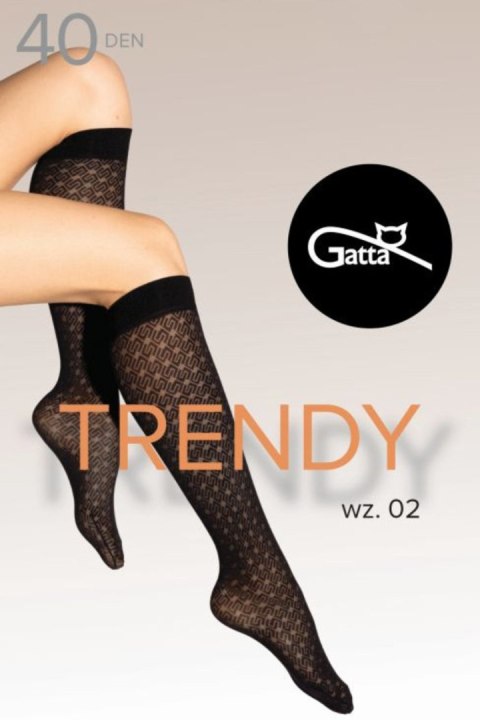 GATTA TRENDYLINE KNEE SOCKS 40 - PODKOLANÓWKI 02