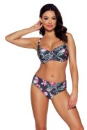 AVA SWIMWEAR BIUSTONOSZ SK 173 NAVY FLOWERS MAXI